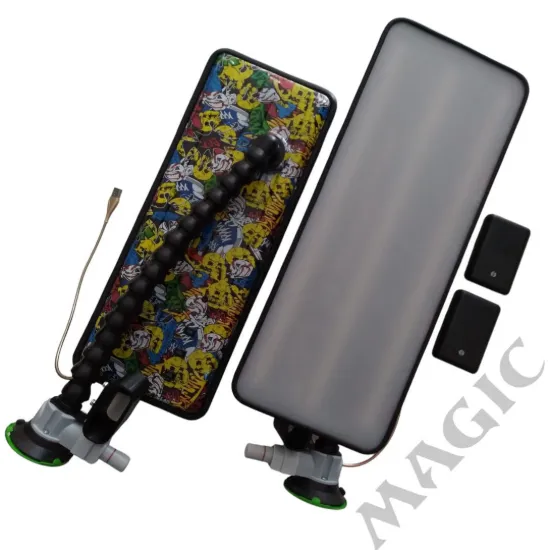 MAGİC 47cm 6 Ledli Desenli Pdr Lamba - Boyasız Göçük Düzeltme Lambası resmi