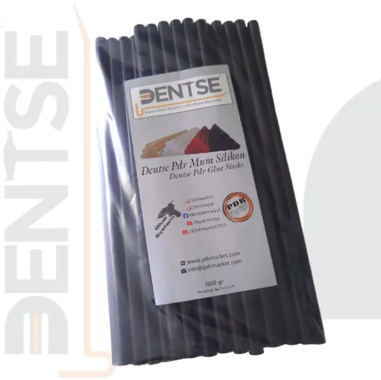 Dentse Siyah Mum Silikon (1kg.)