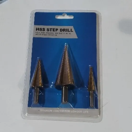 911 - Kademeli Delik Açıcı Set (3'lü)
