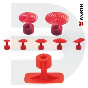 Würth - Tabs & Çektirme Adaptörleri (Kırmızı)