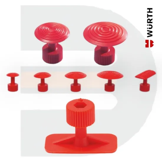 Würth - Tabs & Çektirme Adaptörleri (Kırmızı)