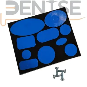 911 - Big Dent Vidalı Set (Mavi 10 Parça)