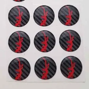 Dent Lizard Sticker